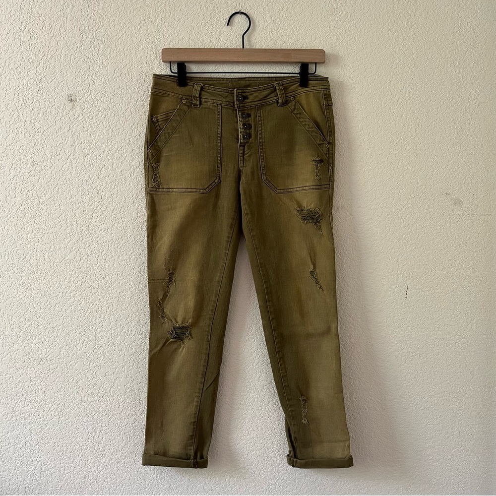 Free People Utility Skinny Ankle Jeans